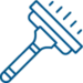 Icon of window film tool used for installation